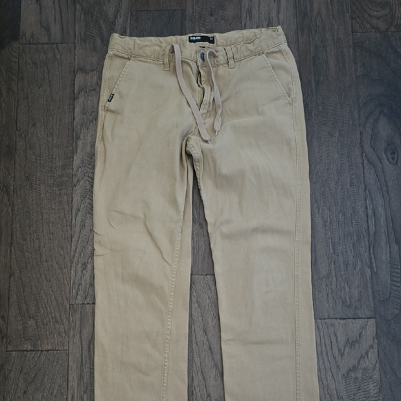 Men's Casual Tan Chinos - Picture 1 of 2
